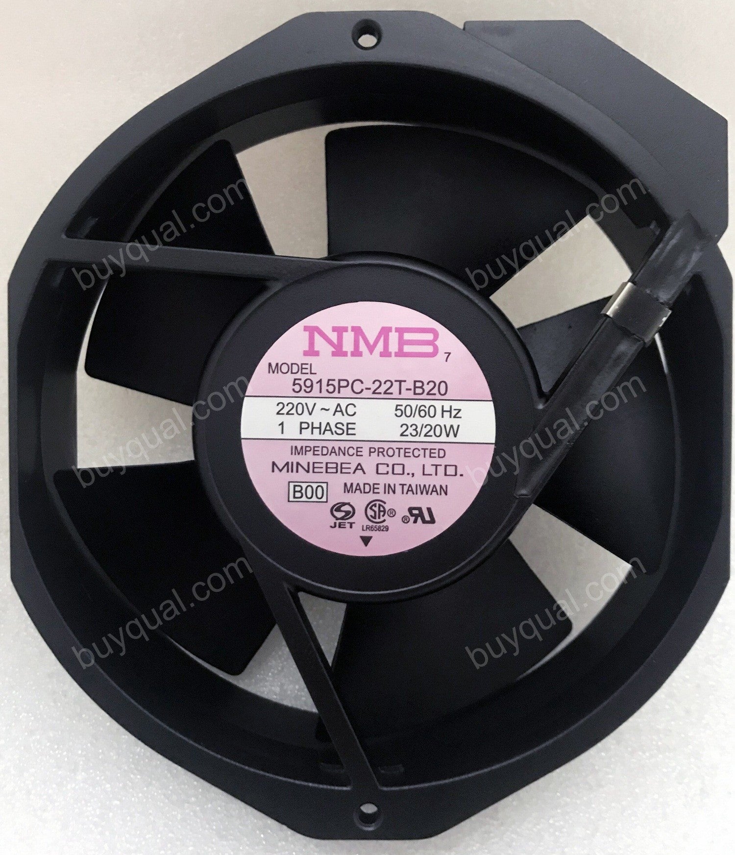 NMB 5915PC-22T-B20 5915PC-22T-B20-B00 220V 23/20W Cooling Fan - Orignal New NMB 5915PC-22T-B20 5915PC-22T-B20-B00 220V 23/20W Cooling Fan - Orignal New